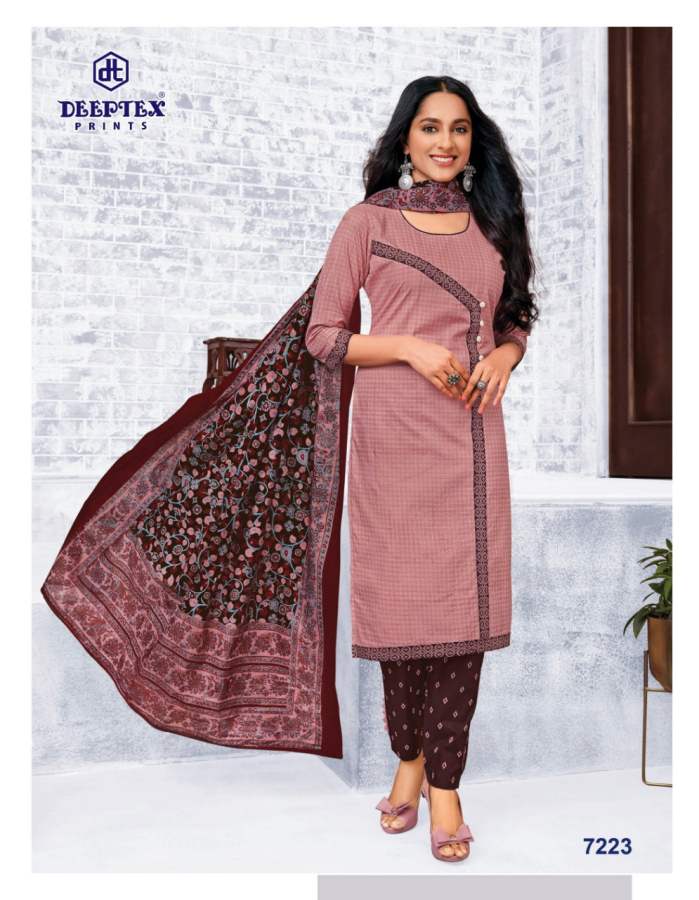 Deeptex Miss India 72 Cotton Printed Casual Daily Wear Dress Material Collection